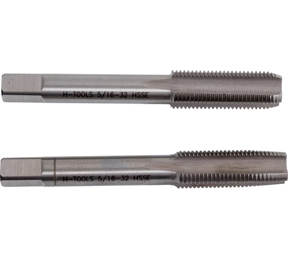 Изображение товара Метчик H-Tools UNEF 5/16 -32 комплект из 2х шт. DIN2181 HSSE 2B L-56мм a=4.9 148516EHT