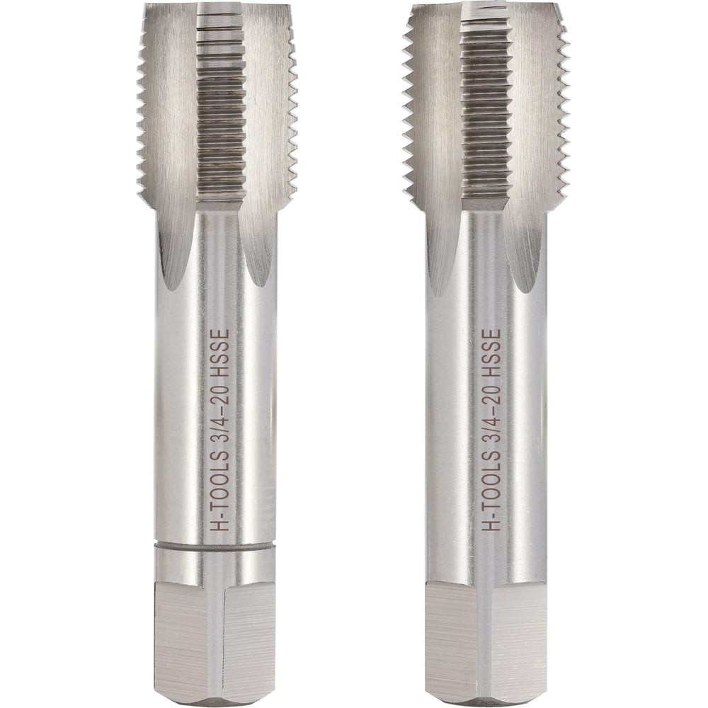 Изображение товара Метчик H-Tools UNEF 3/4 -20 комплект из 2х шт. DIN2181 HSSE 2B L-95мм a=11 148340EHT
