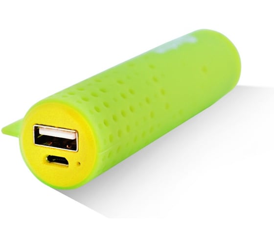 Изображение товара Внешняя аккумуляторная батарея AMPERIN AI-TUBE G 3100mAh (11Wh) зеленая 013335