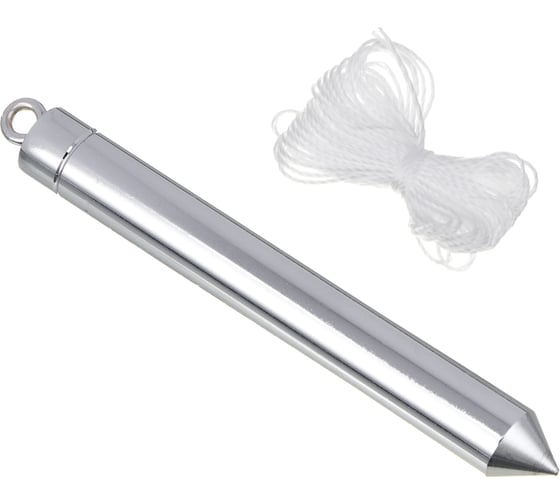 Изображение товара Отвес строительный со шнуром ЕРМАК 200г 659-164