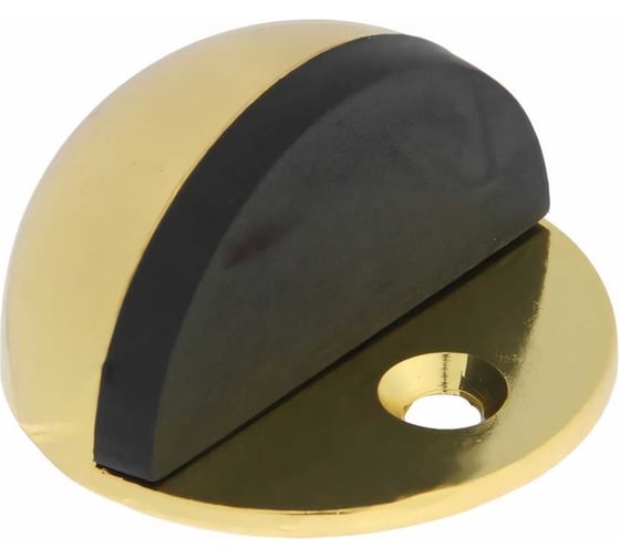 Изображение товара Дверной упор LOCKLAND с крепежным штырем, цвет золото 7049894