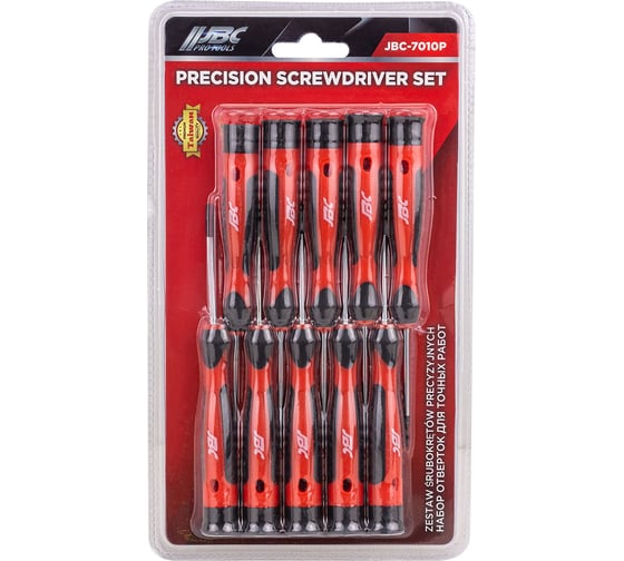 Изображение товара Отвертки для точных работ JBC набор 10 предметов JBC-7010P(65999)