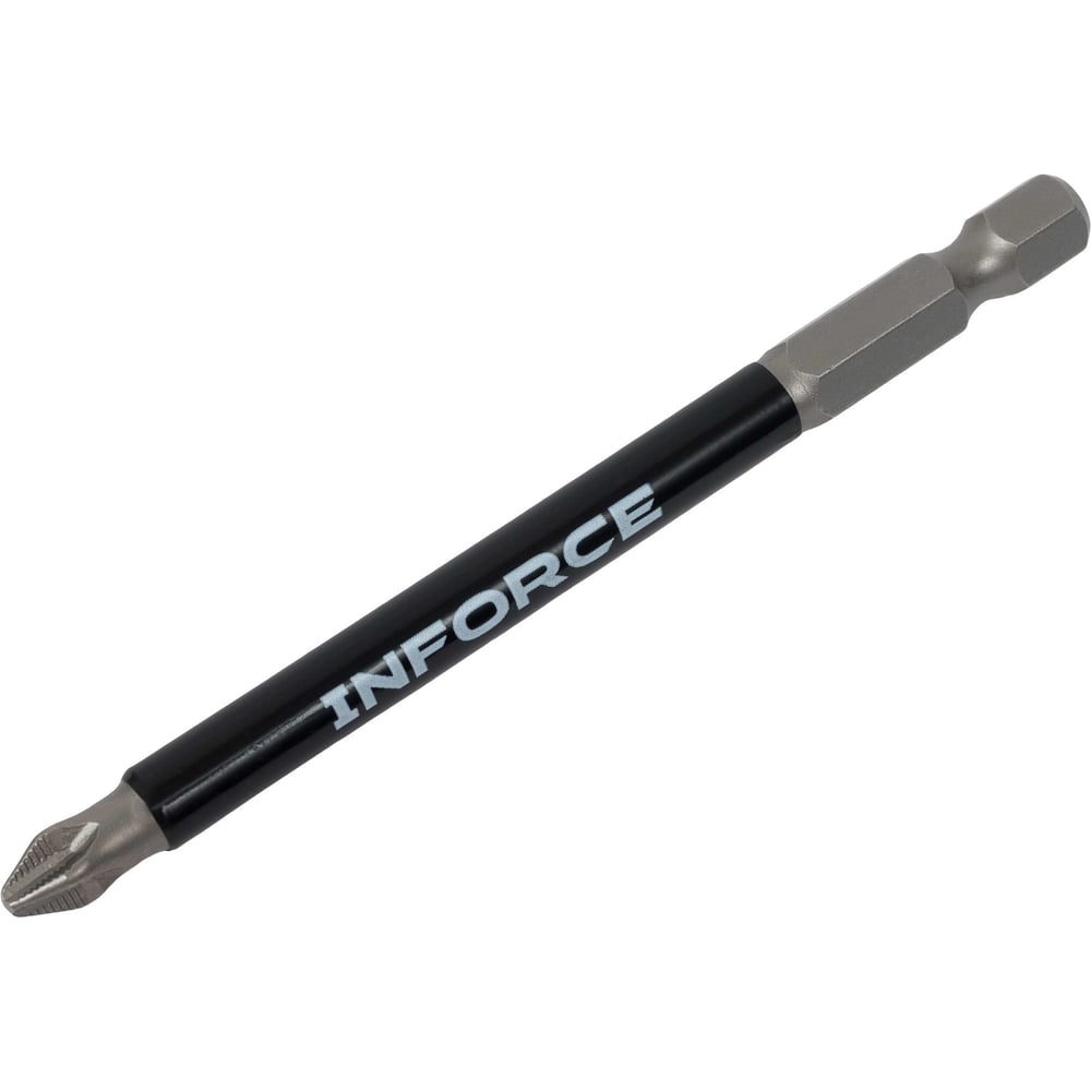 Изображение товара Биты сталь S2 с насечкой 2x90мм, 10 шт Inforce