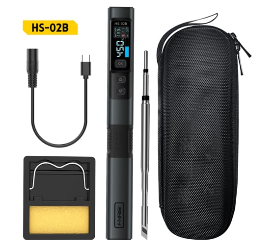 Изображение товара Портативный паяльник AMPERIN Fnirsi HS02B 109713