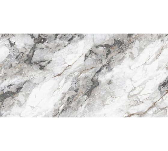 Изображение товара Керамогранит Delacora Mirage Rock лаппатированный граниль, 1200x600x9.5, 1.44м2, 2 шт в упаковке, белый D120263LG