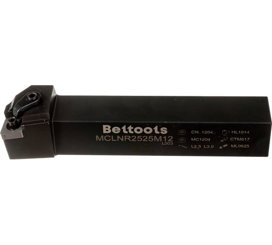 Изображение товара Резец проходной с мех. креп. ромбической пл-ны 25 х 25 х 150 MCLNR 2525 M12 Beltools ri.428.13