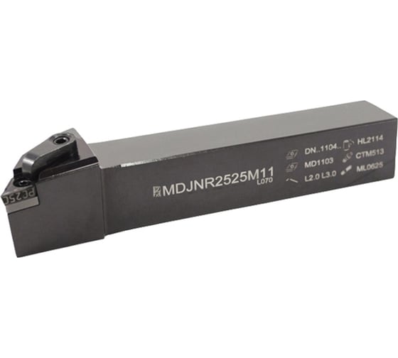 Изображение товара Резец проходной с мех. креп. ромбической пл-ны 25 х 25 х 150 MDJNR 2525 M11 Русский Инструмент ri.429.8