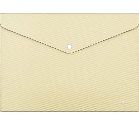 Изображение товара Пластиковая папка-конверт ErichKrause Diagonal Pastel на кнопке, A4, ассорти 50322