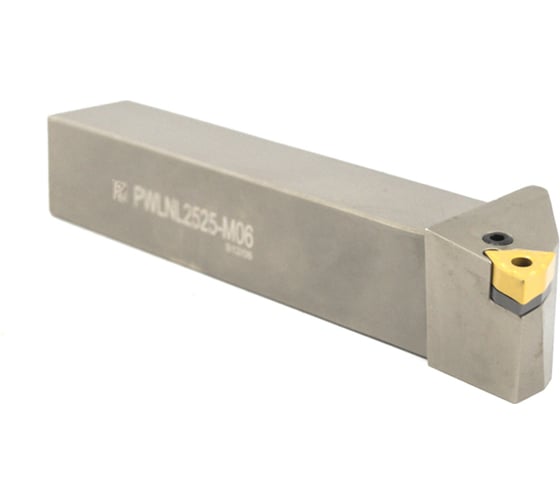 Изображение товара Резец проходной с мех. креп. шестигранной пл-ны 25 х 25х150 PWLNL 2525 M06 левый Русский Инструмент ri.152.255