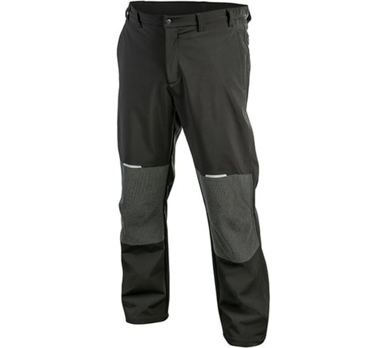 Изображение товара Рабочие штаны с мягкими вставками HOEGERT TECHNIK ELDE темно-синие, р. XL HT5K366-XL