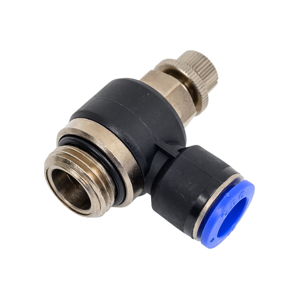 Изображение товара Дроссель с обратным клапаном 12 мм G1/2" CDC Pneumatics NSC 12G04