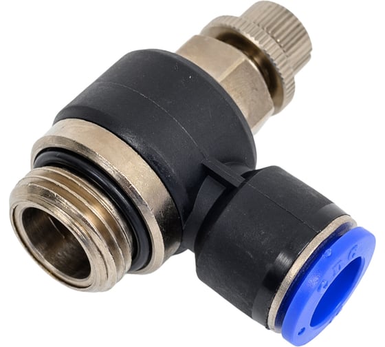Изображение товара Дроссель с обратным клапаном 12 мм G1/2" CDC Pneumatics NSC 12G04