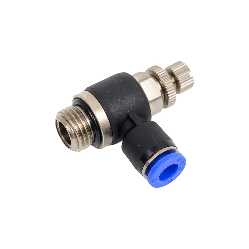 Изображение товара Дроссель с обратным клапаном 6 мм G1/4" CDC Pneumatics