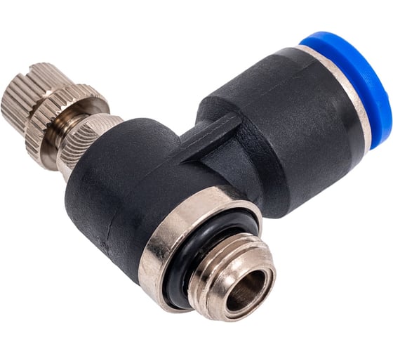Изображение товара Дроссель с обратным клапаном 8 мм G1/8" CDC Pneumatics NSC 08G01