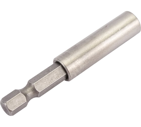 Изображение товара Адаптер нержавеющий магнитный для бит (60 мм; 1/4") NOVOCRAFT BH060SS14001