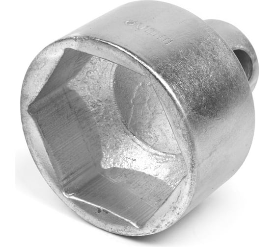 Изображение товара Головка торцевая удлиненная под вороток (80 мм; хром) HORTZ 121352