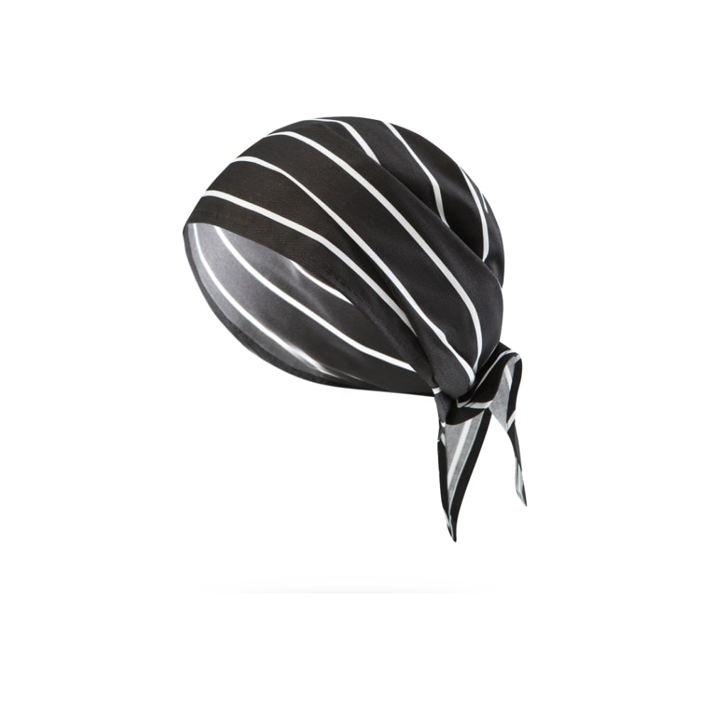 Изображение товара Косынка СОЮЗСПЕЦОДЕЖДА КЛИНПЛЕКС (CLINPLEX) черная/белая полоска 2000873827559