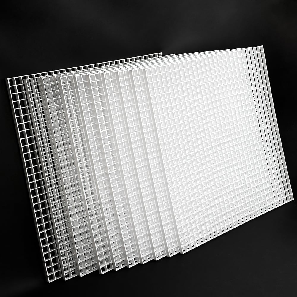 Изображение товара Пластиковая потолочная решетка Армстронг 600x600 комплект 10 штук