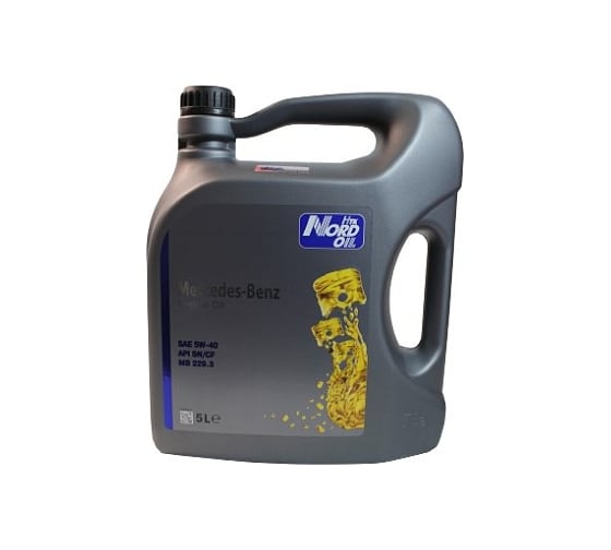 Изображение товара Масло NORD (5л) OIL Mercedes 5W-40 NRSL041