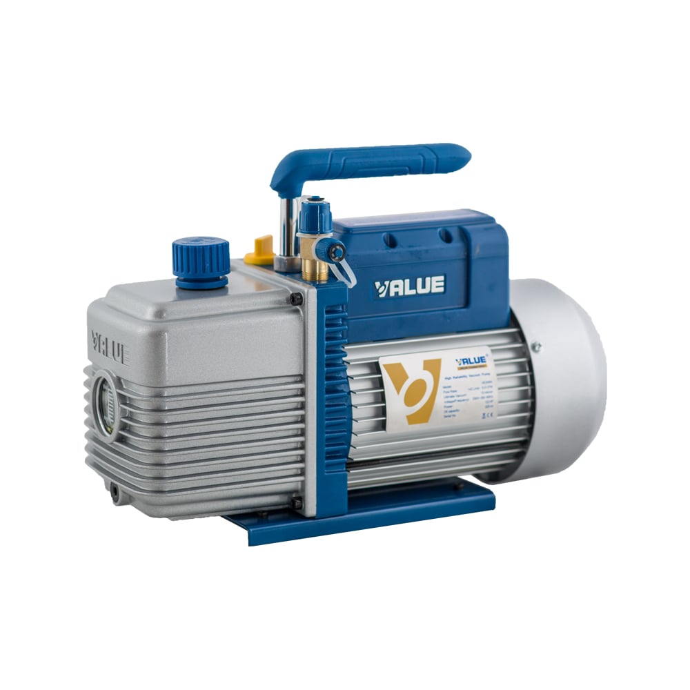 Изображение товара Вакуумный насос VALUE VE245N двухступенчатый мощностью 370 Вт для промышленного использования