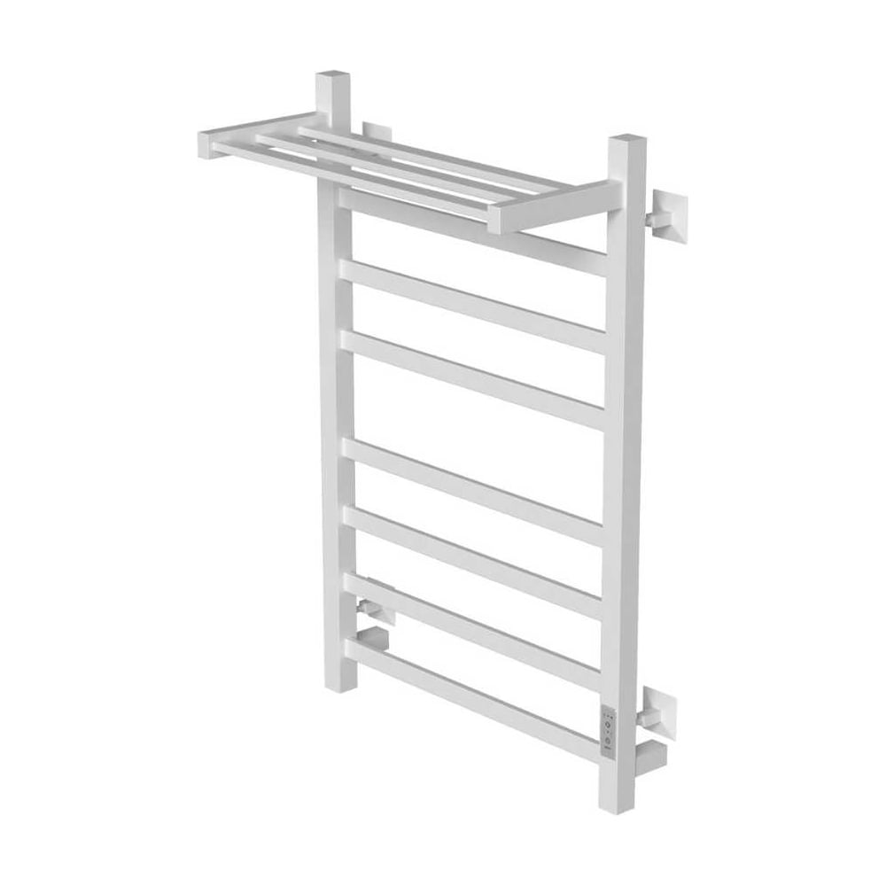 Изображение товара Полотенцесушитель MIXLINE TRIUMPH 80x50 таймер, 558Вт, 6 перекладин + полка, электрический, белый 556383