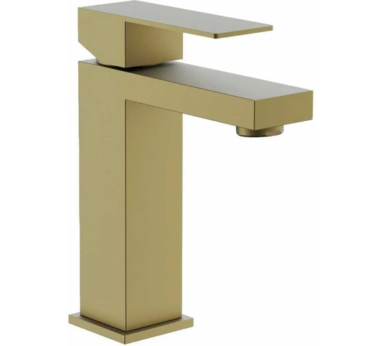 Изображение товара Смеситель для раковины BELZ брашированное золото PVD-покрытие B10817-5