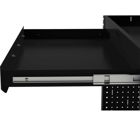 Изображение товара Тележка инструментальная ООО Металекс Metalex Тип 2А, 900x400x800, 2-е полки, черный, 118701