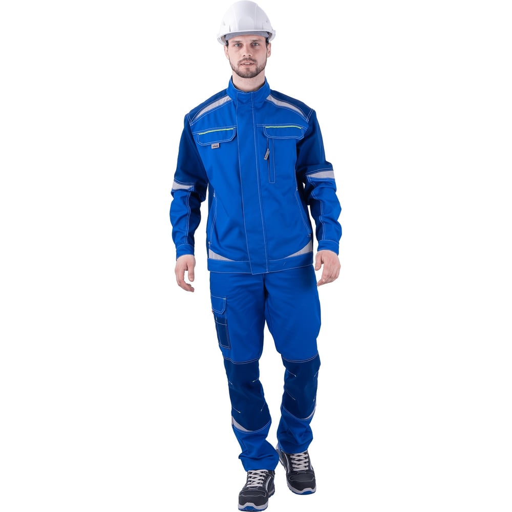 Изображение товара Летняя мужская куртка iForm ТУРБО SAFETY васильковый синий