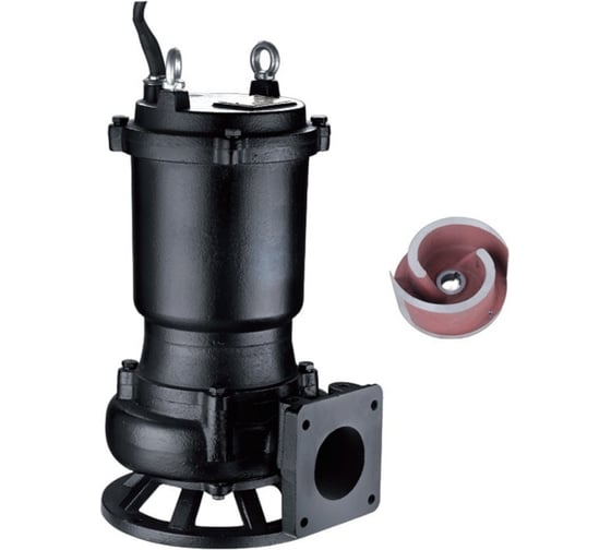 Изображение товара Насос канализационный Shimge WQK 30-18-3.7 (3x380В; 3,70кВт) 10040700004