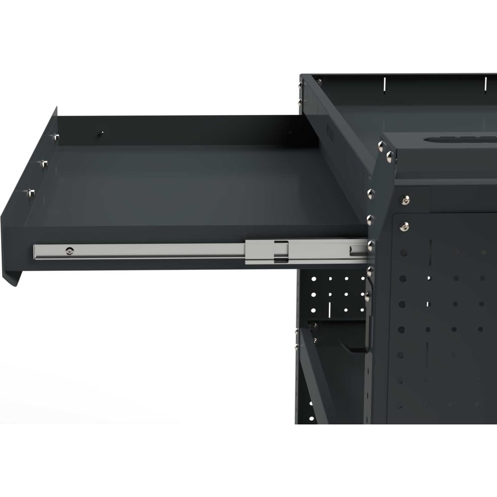 Изображение товара Тележка инструментальная ООО Металекс Metalex Тип 2А, 900x400x800, 3 полки, серый, 118737