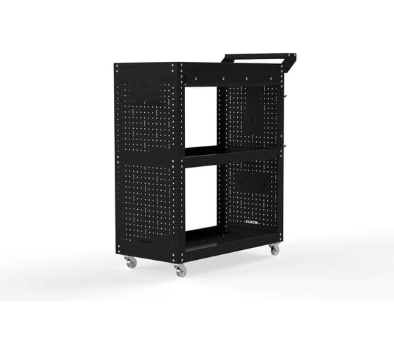 Изображение товара Тележка инструментальная ООО Металекс Metalex Тип 2А, 900x400x950, 3 полки, черный, 118757