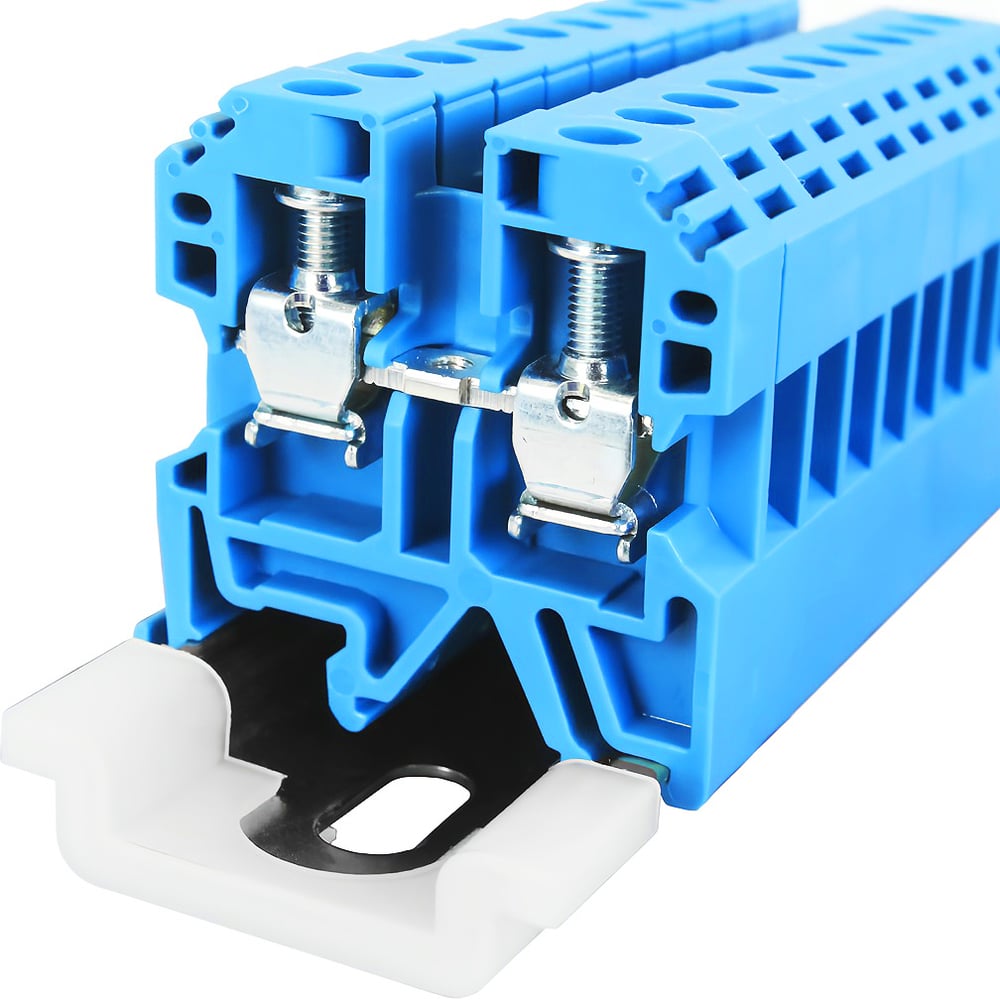 Изображение товара Клемма KLR ABK 6 BU-V0 41A синий многоразовая на DIN-рейку