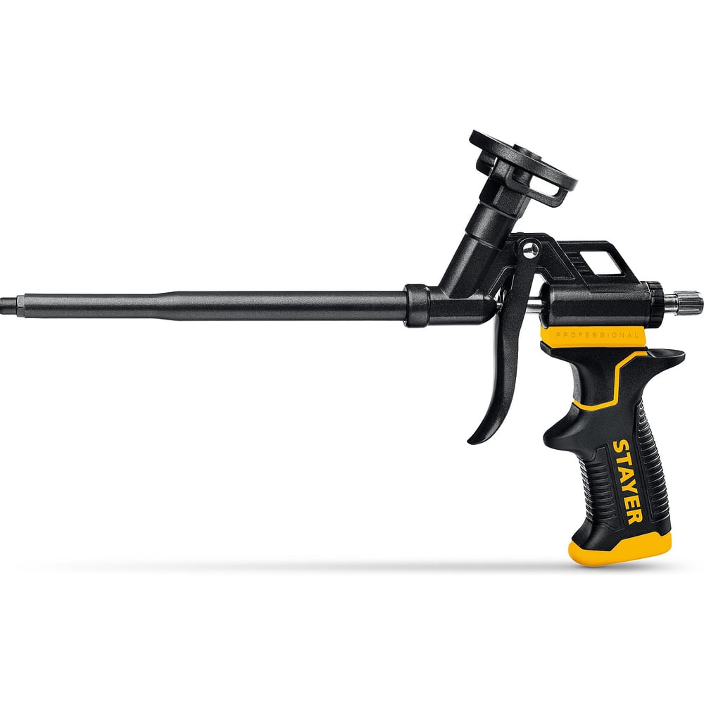 Изображение товара Тефлоновый пистолет для монтажной пены STAYER BLACK PRO 06862