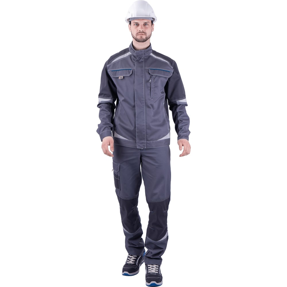 Изображение товара Летняя куртка iForm ТУРБО SAFETY для мужчин серого цвета