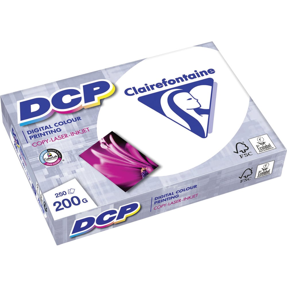 Изображение товара Бумага для лазерной и струйной печати А4 200 г/м2 250 л. CLAIREFONTAINE Франция