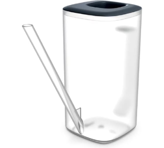 Изображение товара Лейка Scheurich Tubi 1,6 л прозрачный/антрацит верх 0 73433