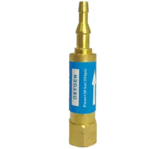 Изображение товара Клапан обратный Инсвартех КОК (кислород, на редуктор) М16_1,5 - ёлочка IST0463