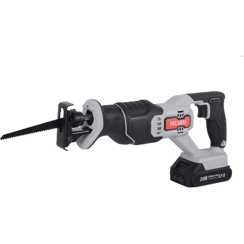 Изображение товара Аккумуляторная сабельная пила Huter АСП-20Li с регулировкой оборотов и аккумулятором