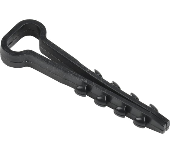 Изображение товара Дюбель хомут IEK 5х8 мм, нейлон, черный, 100 шт. UHH36-5-8-100