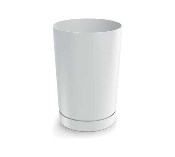 Изображение товара Кашпо с прикрепленным поддоном Scheurich Tubo слим d30см h45см 24,5л белый 0731086 73106