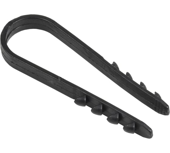 Изображение товара Дюбель хомут IEK 11-18 мм, нейлон, черный, 100 шт. UHH36-11-18-100