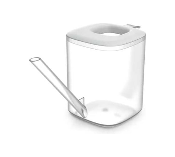 Изображение товара Лейка Scheurich Tubi 1 л прозрачный/белый верх 073425