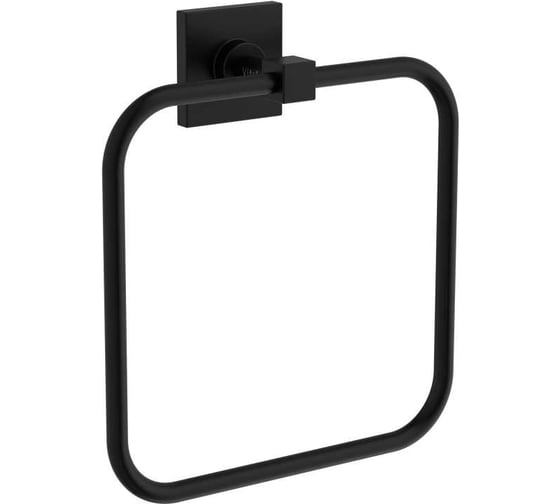 Изображение товара Держатель для полотенец Vitra Root Square черный матовый A4480336
