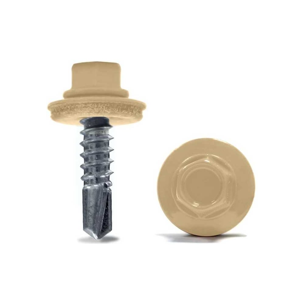 Изображение товара Саморез кровельный 5,5x19мм с шестигранной головкой - 250шт