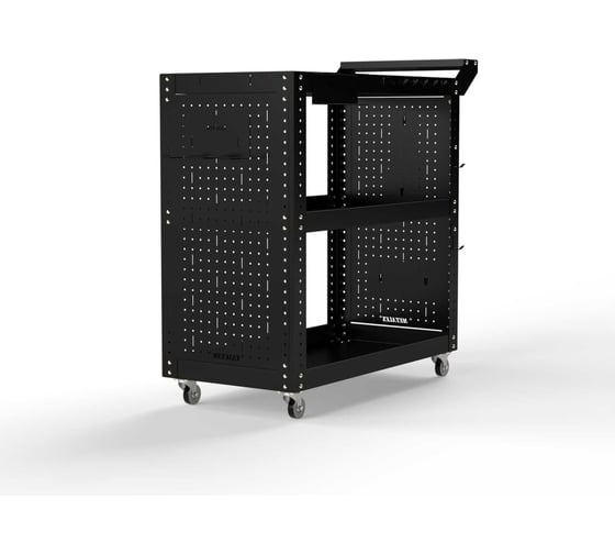 Изображение товара Тележка инструментальная ООО Металекс Тип 2А 800x350x800 3 полки (черный) 118748