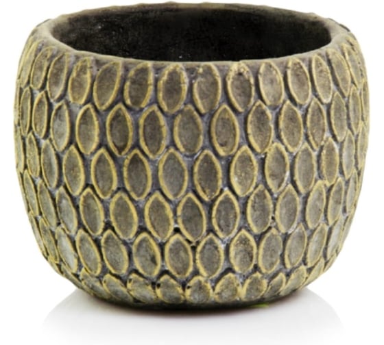 Изображение товара Кашпо Scheurich керамика Rustic d11см h11см серо-зеленый 0 71149