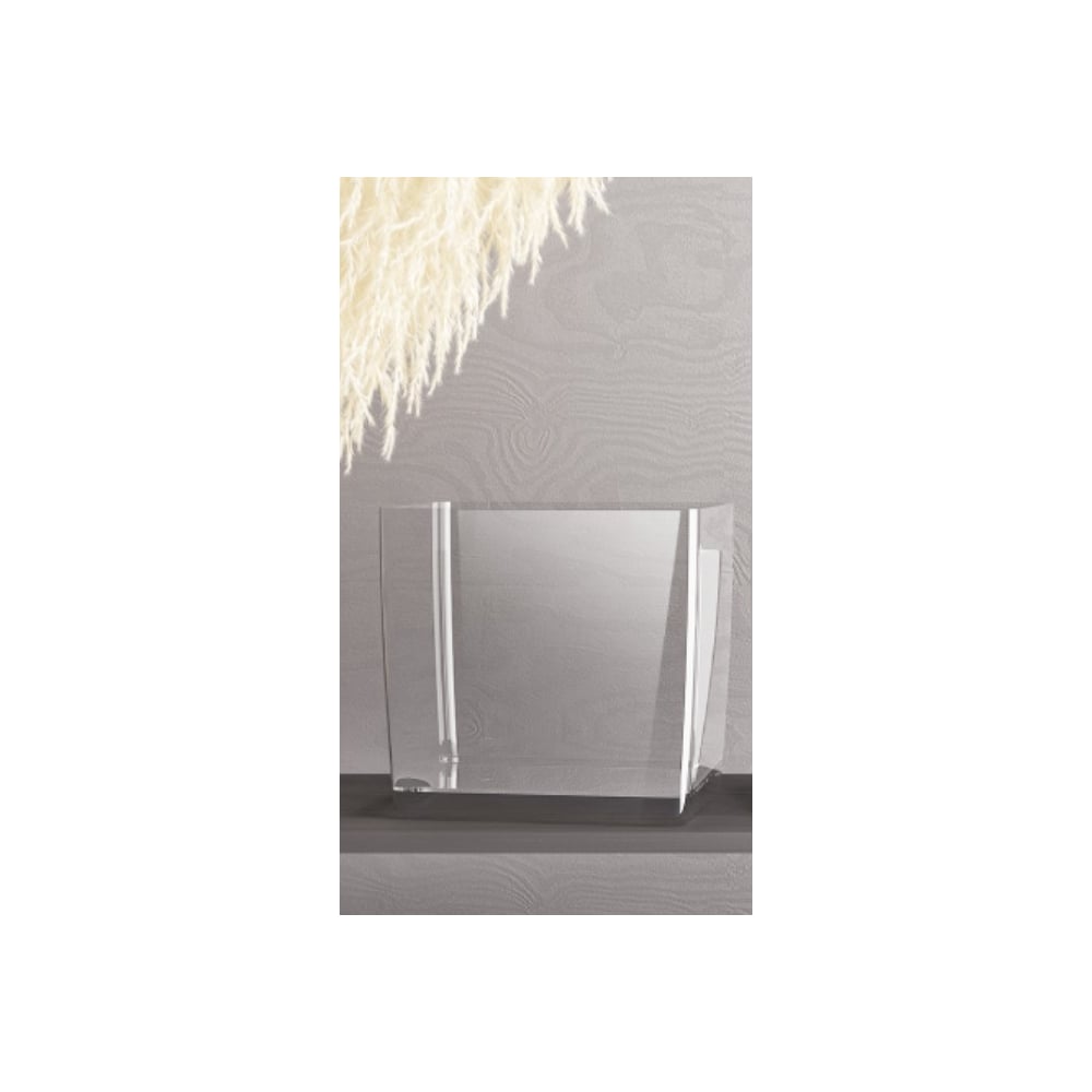 Изображение товара Кашпо ФлораПласт пластик KWADRAT 15*15 прозрачное для растений