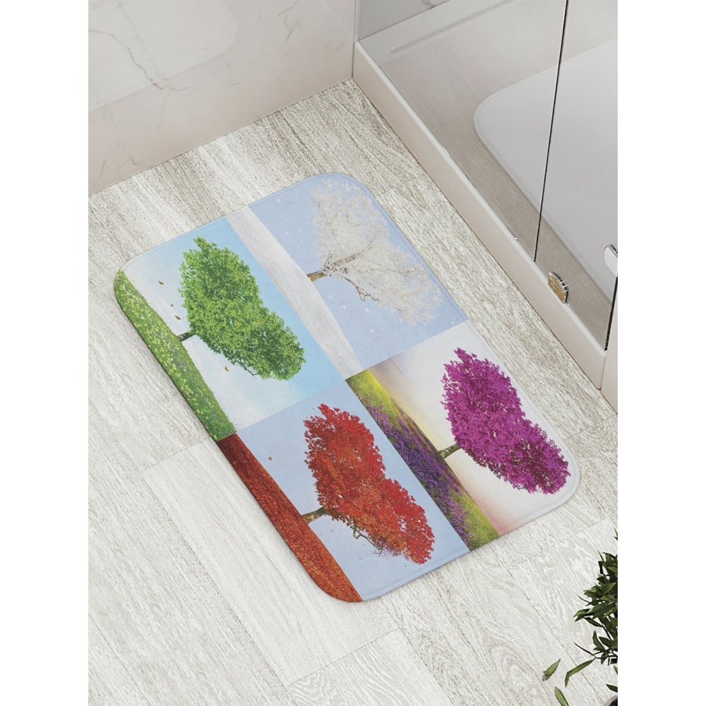 Противоскользящий коврик для ванной, сауны, бассейна JOYARTY - bath_8219