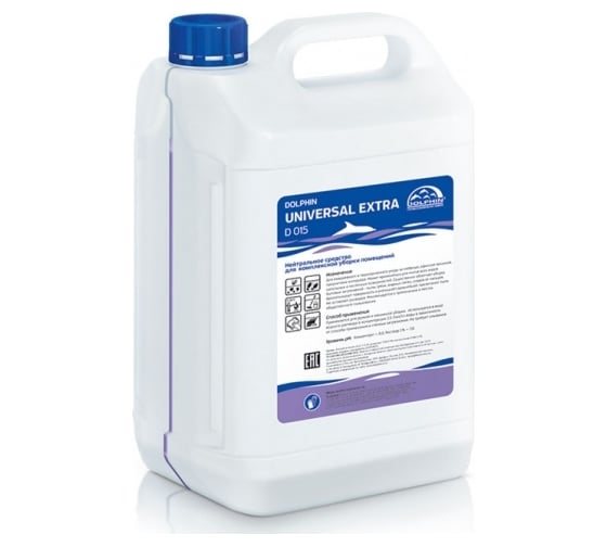 Изображение товара Средство для ухода за полами и мебелью DOLPHIN Universal Extra 5л 741177