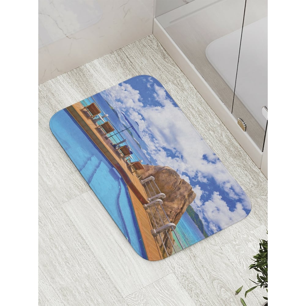 Противоскользящий коврик для ванной, сауны, бассейна JOYARTY - bath_8931